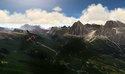 FSC scenario Dolomiti 3D X-Plane vista esterna redbull 2